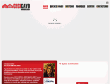 Tablet Screenshot of cecicayo.com